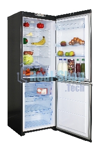 Холодильник ОРСК 173 G графит двухкамерный 200/120л морозилка снизу