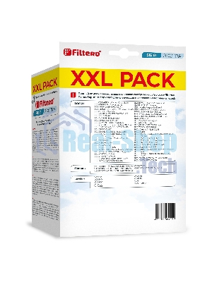 Комплект пылесборников Filtero SIE 01 XXL PACK Экстра, пятислойные, 8 шт., для пылесосов Bosch, SIEMENS, CONTI, KARCHER, SHIVAKI, Ufesa