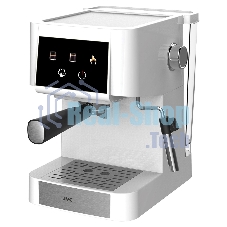 Кофеварка рожковая JVC JK-CF40 белый, исп. кофе - молотый, 1.5 л, 950 Вт, 20 бар Кофеварка рожковая JVC JK-CF40 белый, исп. кофе - молотый, 1.5 л, 950 Вт, 20 бар