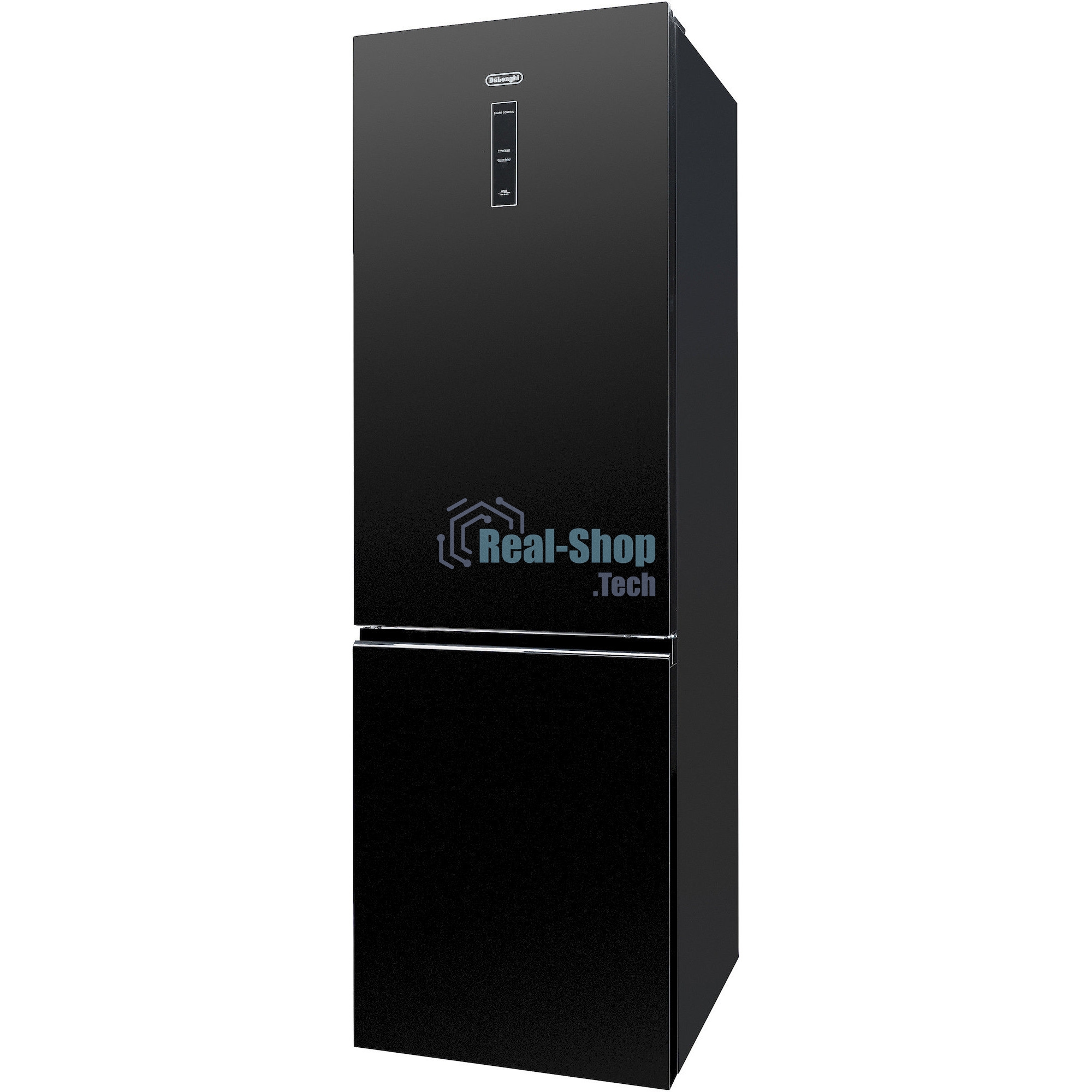 Холодильник DeLonghi DCS 19NFI NB DAMIANO черный двухкамерный 230/100л морозилка снизу, No Frost