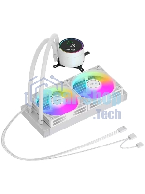 Система жидкостного охлаждения Coolleo ICE Fairy DIG 240 LITE WH (DIG-240-LITE-WH)