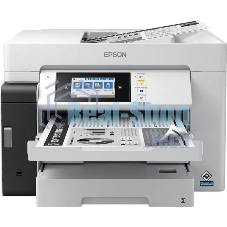 МФУ струйное EPSON M15180 (C11CJ41408), A3+, ч/б, печ. до 25 стр/мин., скан. до 26 стр/мин., 4800 x 1200 dpi (печать) 1200x1200dpi, USB, RJ-45, Wi-Fi, Air Print