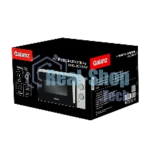 Микроволновая печь Galanz MOG-2009MW белый, 20 л, 700 Вт, переключатели - поворотный механизм