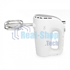 Миксер BQ MX423 White-Steel, Мощность 500 Вт, 5 скоростных режимов, Режим ТУРБО