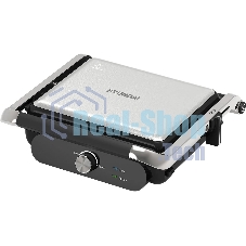 Гриль электрический Hyundai HYG-3041 2000Вт черный/черный