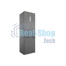 Холодильник Hotpoint HT 6200 MX нержавеющая сталь двухкамерный 240/83л морозилка снизу, No Frost