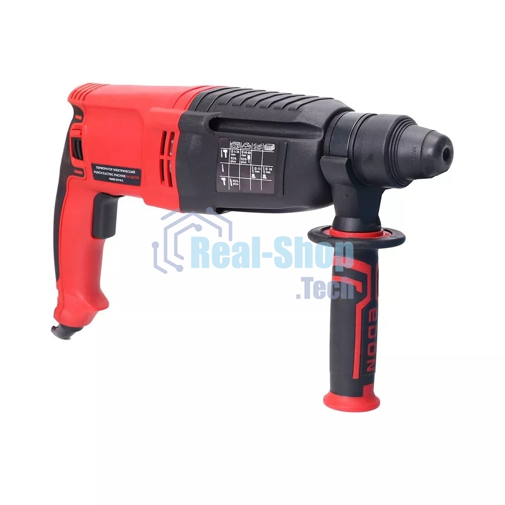 Перфоратор EDON RH-26/1150 черный/красный 9277