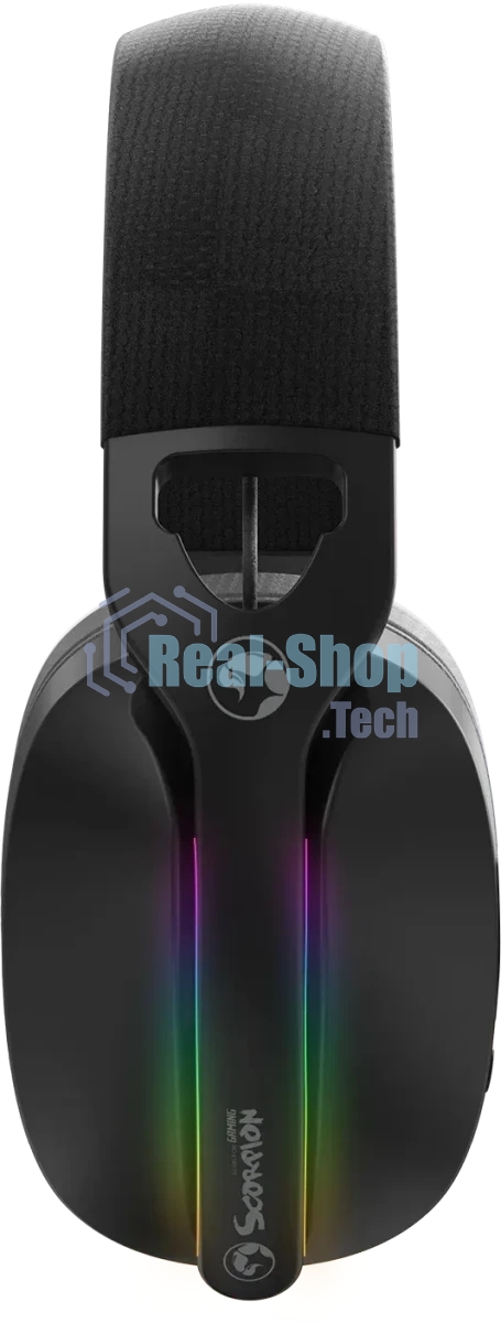 Гарнитура Marvo Pulz 70S Gaming Headset чёрный, проводная, USB, 7.1 Surround, RGB-подсветка