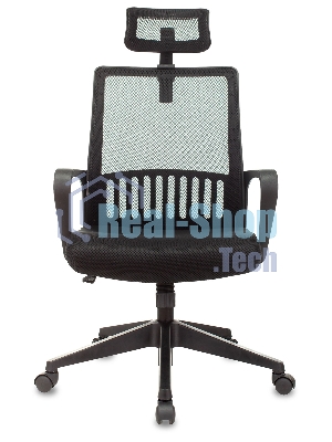 Кресло Бюрократ MC-201-H черный, сетка