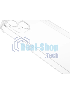 Чехол (клип-кейс) BoraSCO для Apple iPhone 15 Plus прозрачный
