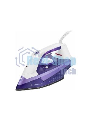 Паровой утюг BRAYER BR4004, 2400 Вт, 280 мл, 140 г/мин, керам.подошва, антикап, разбрызг, самоотчис