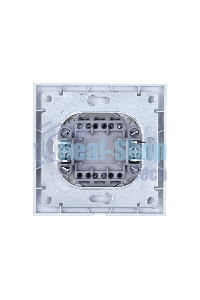 Выключатель 2-кл. СП Бриллиант 10А IP20 серебр. Universal 7949650