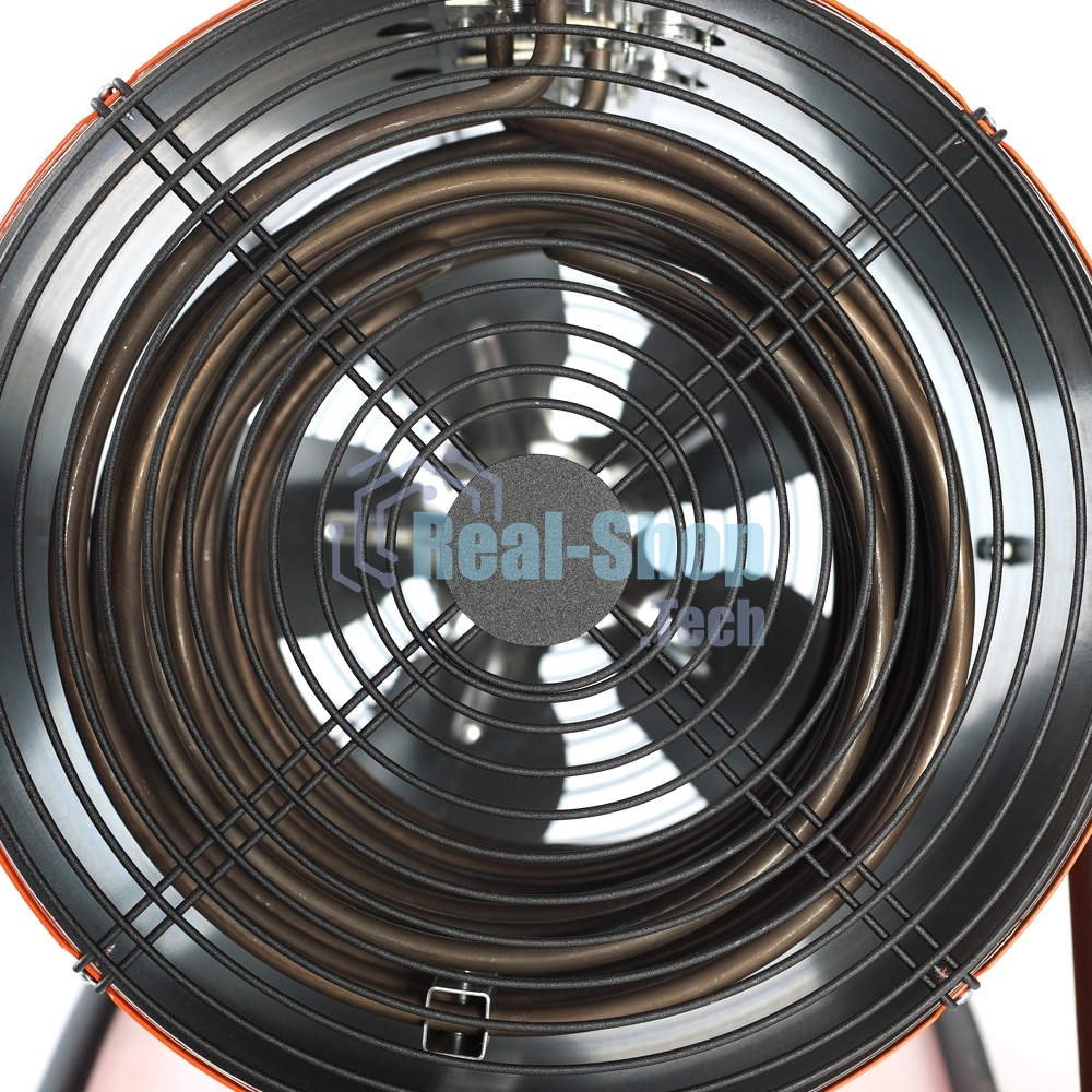 Тепловентилятор электрический Patriot PT-R 15, оранжевый/черный, 15 кВт, 150 м2, 380В, терморегулятор