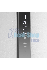 Холодильник Maunfeld MFF177NFW Slim Inverter белый двухкамерный 352/198л морозилка слева, No Frost, Side by Side