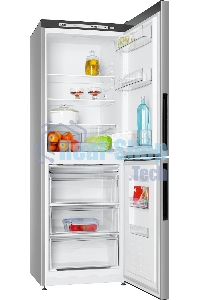 Холодильник Atlant 4612-181 серебристый двухкамерный 182/119л морозилка снизу