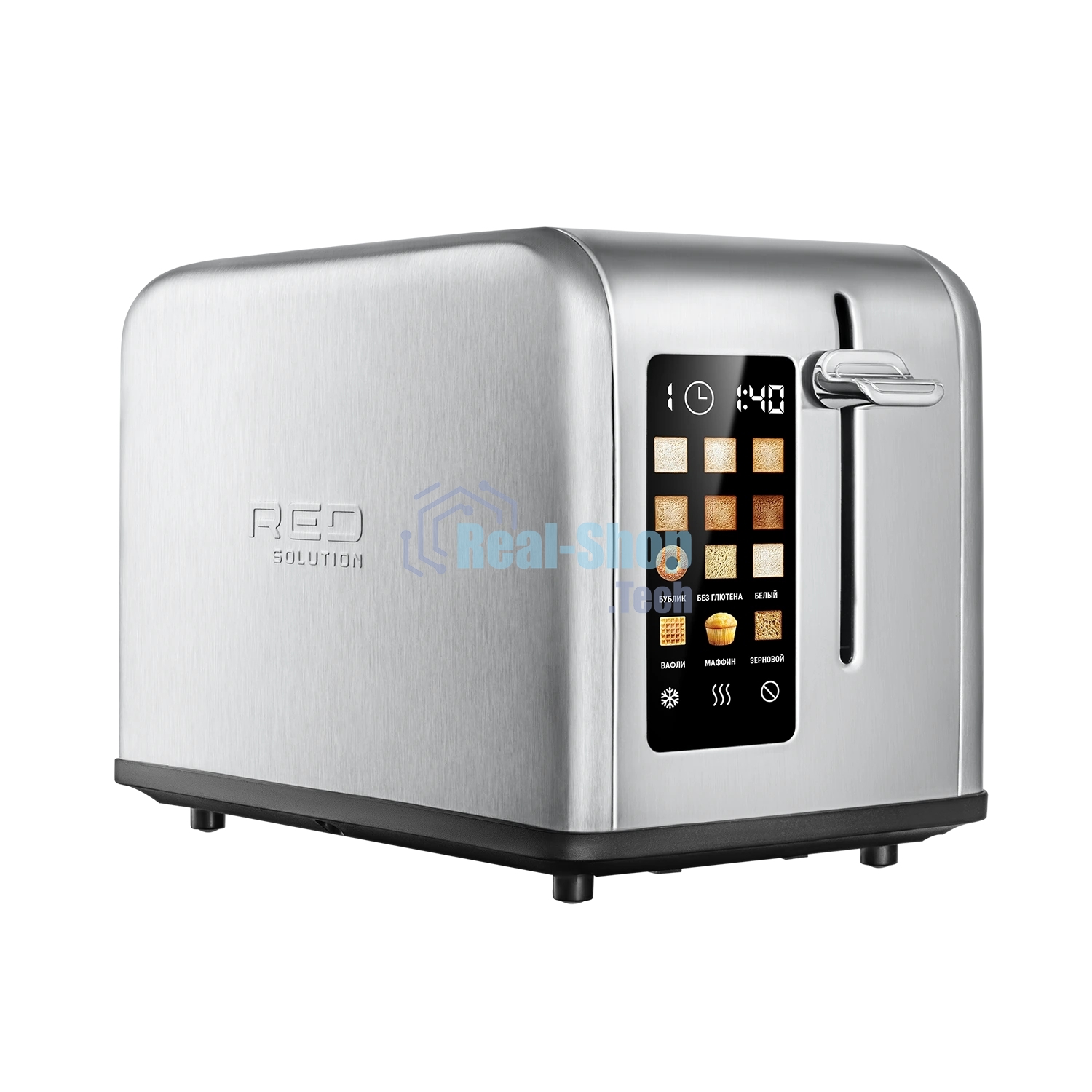 Тостер Red Solution Colorsense M460D 900Вт серебристый/серый