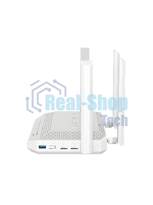Гигабитный интернет-центр Netcraze Hopper 4G+ (NC-2312) с модемом 4G+, двумя слотами для SIM-карт, Mesh Wi-Fi 6 AX3000, 5-портовым Smart-коммутатором и многофункциональным портом USB 3.0
