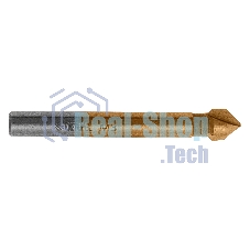 Зенковка конусная Denzel под М3, HSS, по металлу, цилиндрический хвостовик