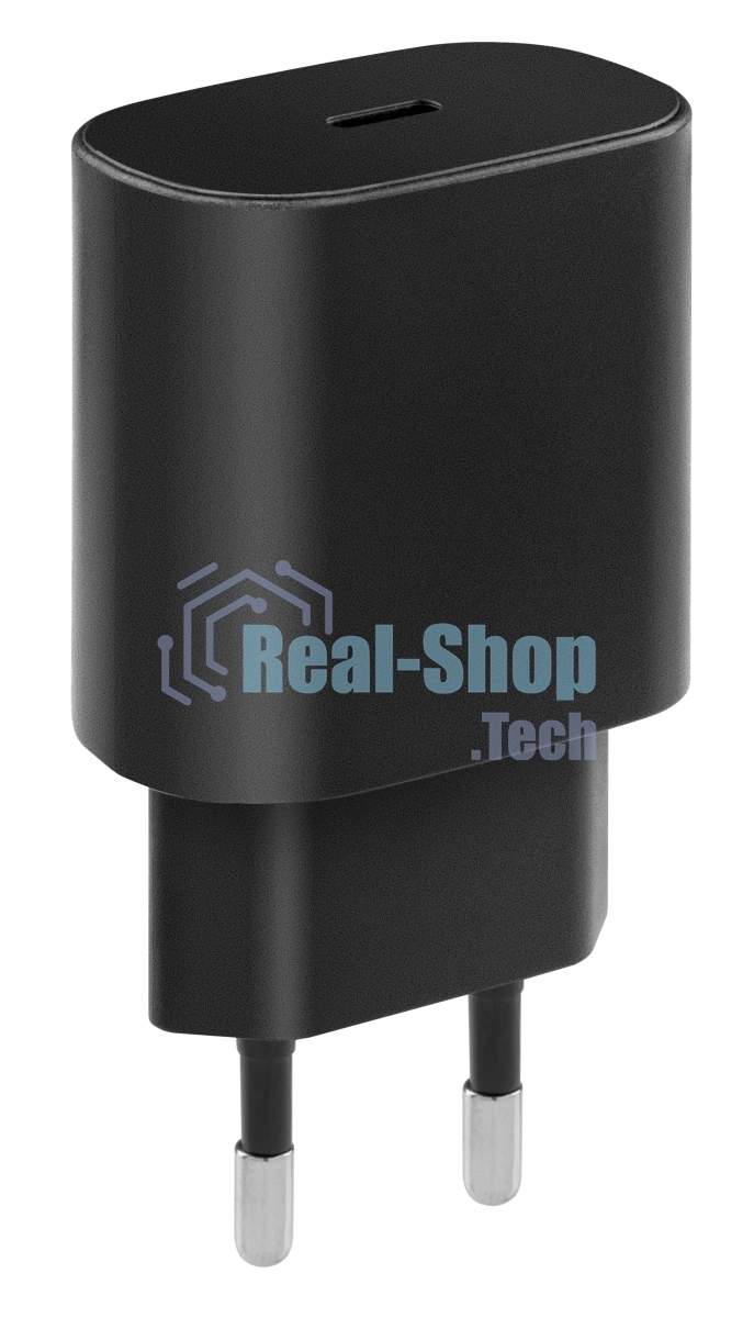 Сетевое зарядное устройство Defender UPA-125 25W,USB C,кабель Type-C,черный