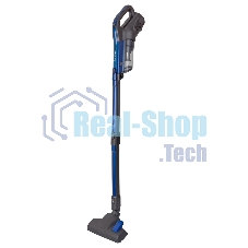 Пылесос вертикальный Endever SkyClean VC-287 синий/черный, питание от сети, 150 Вт, уборка сухая, пылесборник 0.5 л