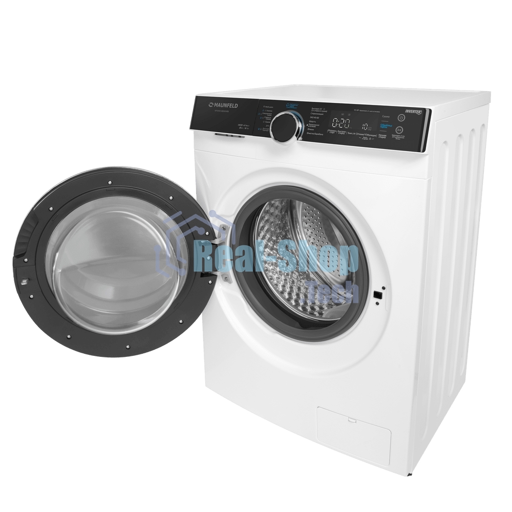 Стиральная машина с сушкой инвертором и паром Maunfeld MFWM1486WH06