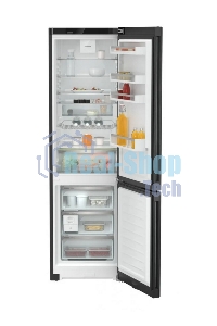 Холодильник Liebherr CNBDC 573I-22 001 черная нержавеющая сталь двухкамерный 266/94л морозилка снизу