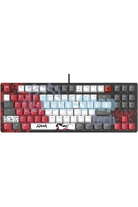 Клавиатура проводная A4Tech Bloody S87 Naraka USB черный/красный
