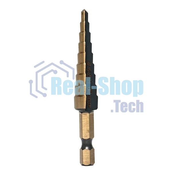 Сверло ступенчатое ST-4-12/1 HSS (9 ступ.)