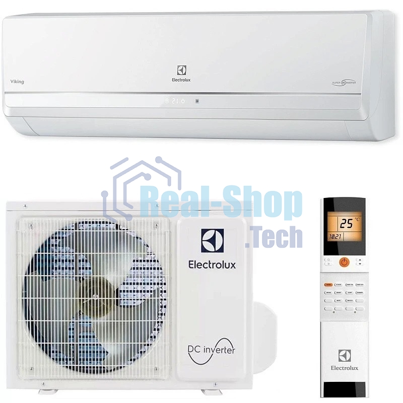 Наружный блок сплит-системы Electrolux EACS/I-18HVI/N8_21Y/out инвертор, 18000 BTU, 50 м², охлаждение, обогрев, осушение