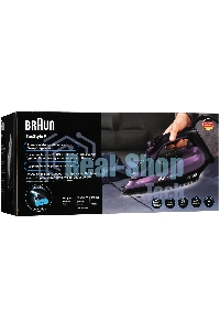 Утюг Braun TexStyle 9 SI9661VI фиолетовый
