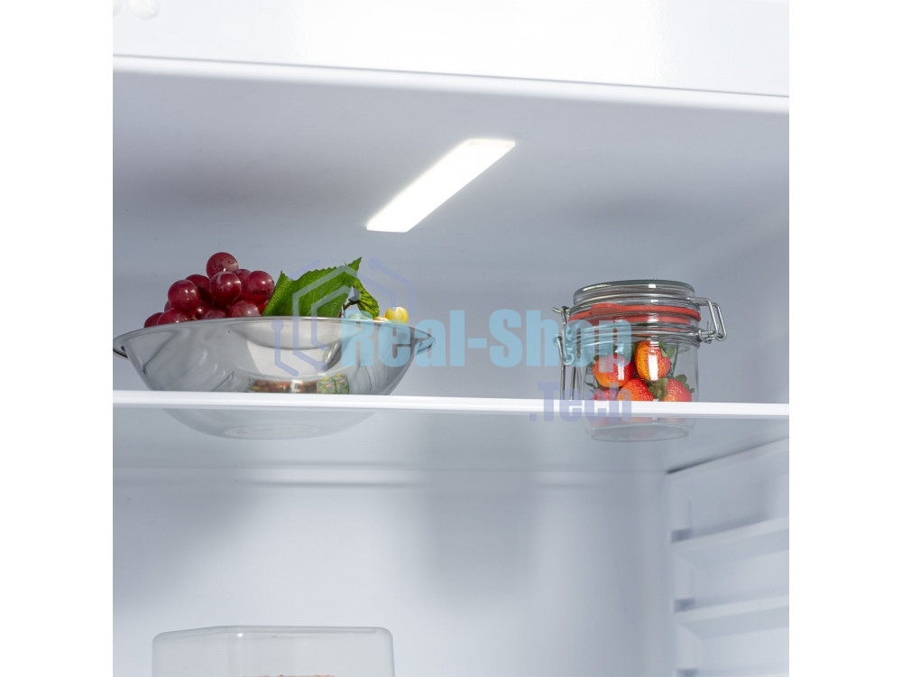 Холодильник Бирюса 553 белый двухкамерный 160/70л морозилка сверху, автоматическое оттаивание