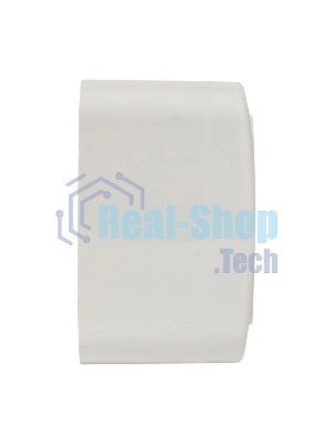 Розетка EKF EGR10-102-10 2-я, б/з, 10А, ОП Basic Минск белый