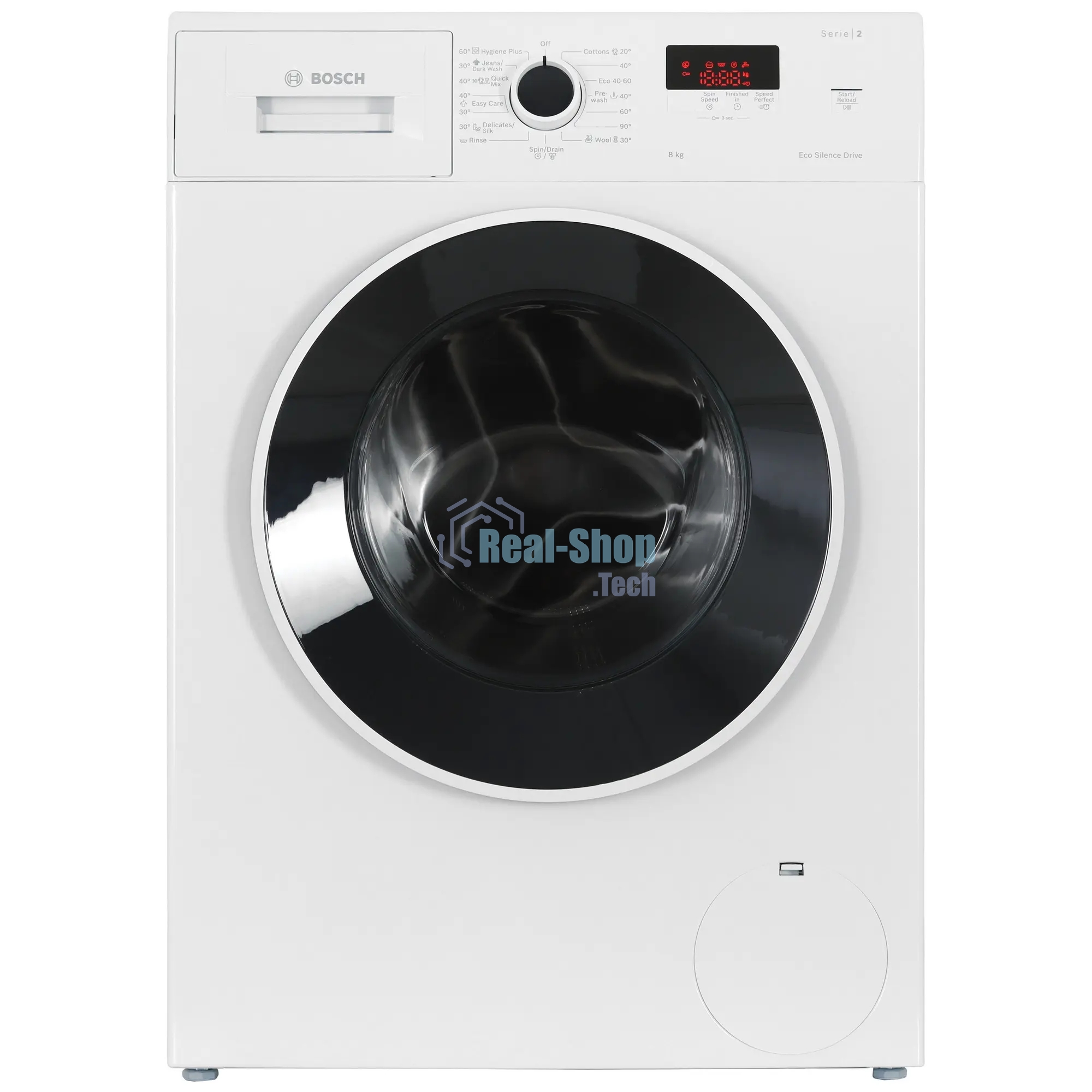 Стиральная машина Bosch WGE03200BY белый, загрузка фронтальная 8 кг, 1200 об/мин, класс A