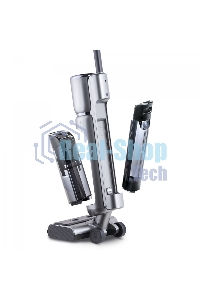 Пылесос вертикальный Thomas AQUA FLOORCLEANER CORDLESS (785501) серый, питание от аккумулятора, 21 Вт, уборка влажная, пылесборник 0.72 л, работа от АКБ max 35 мин.