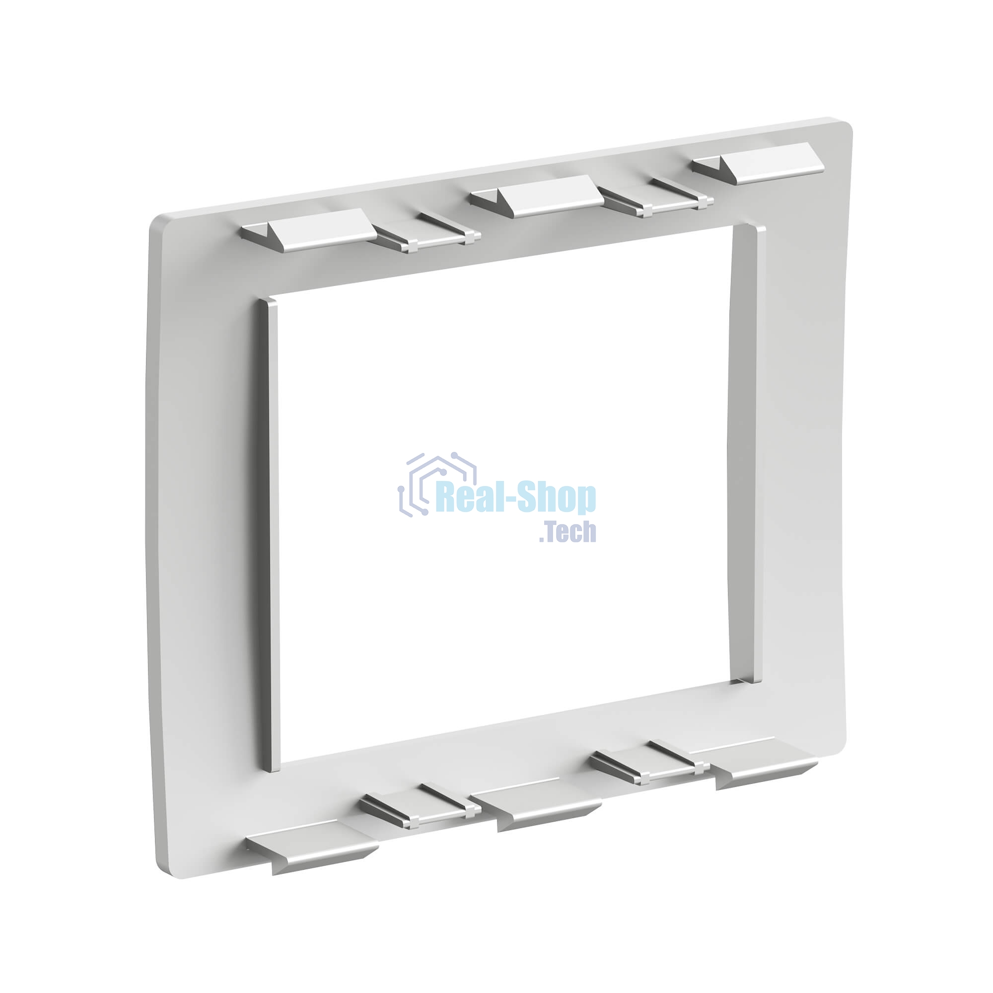 Рамка универсальная DKC F00011G In-Liner Aero 2 модуля, серебристый, RAL 9006