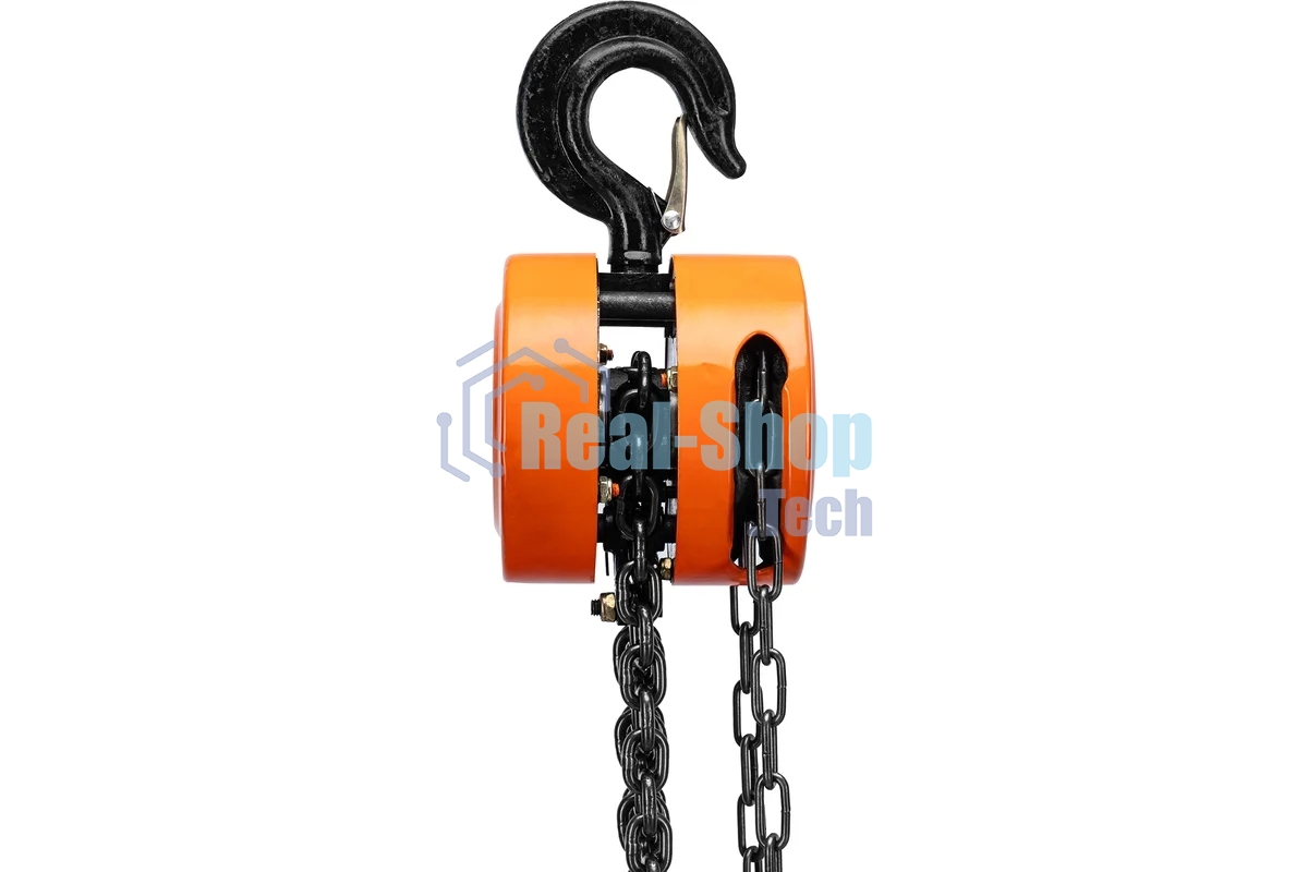Таль цепная Sparta 2 т, h подъема 2,5 м, расстояние между крюками 380 мм