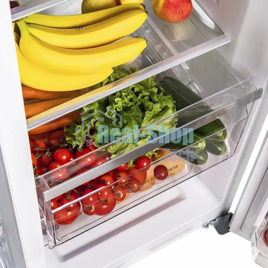 Холодильник Maunfeld MFF177NFW Slim Inverter белый двухкамерный 352/198л морозилка слева, No Frost, Side by Side