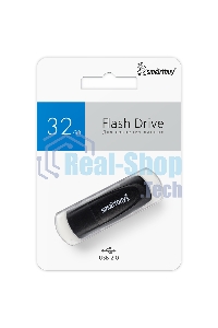 Флешка USB Smartbuy Scout Black (SB032Gb2SCK), 32Gb, USB 2.0, R/W 13/8, черный