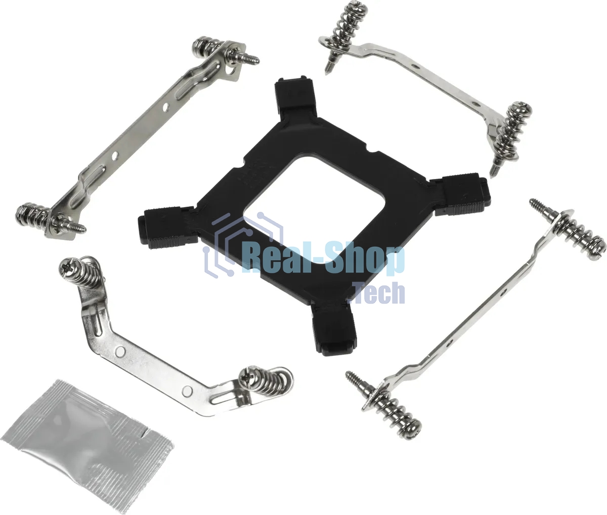 Устройство охлаждения(кулер) Accord ACC-4PS12 ARGb Soc-AM5/AM4/1200/1700/1851 черный 4-pin 37dB Al+Cu 180W 610gr brown box