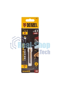 Зенковка конусная Denzel под М3, HSS, по металлу, цилиндрический хвостовик