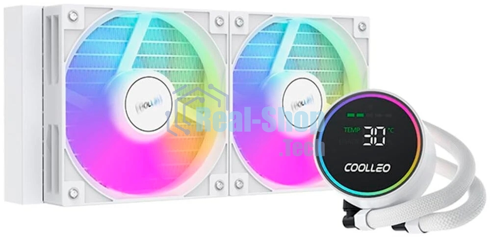 Система жидкостного охлаждения Coolleo ICE Fairy DIG 240 LITE WH (DIG-240-LITE-WH)
