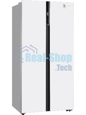 Холодильник Weissgauff WSBS 600 WG NoFrost Inverter 2-хкамерн. белый инвертер