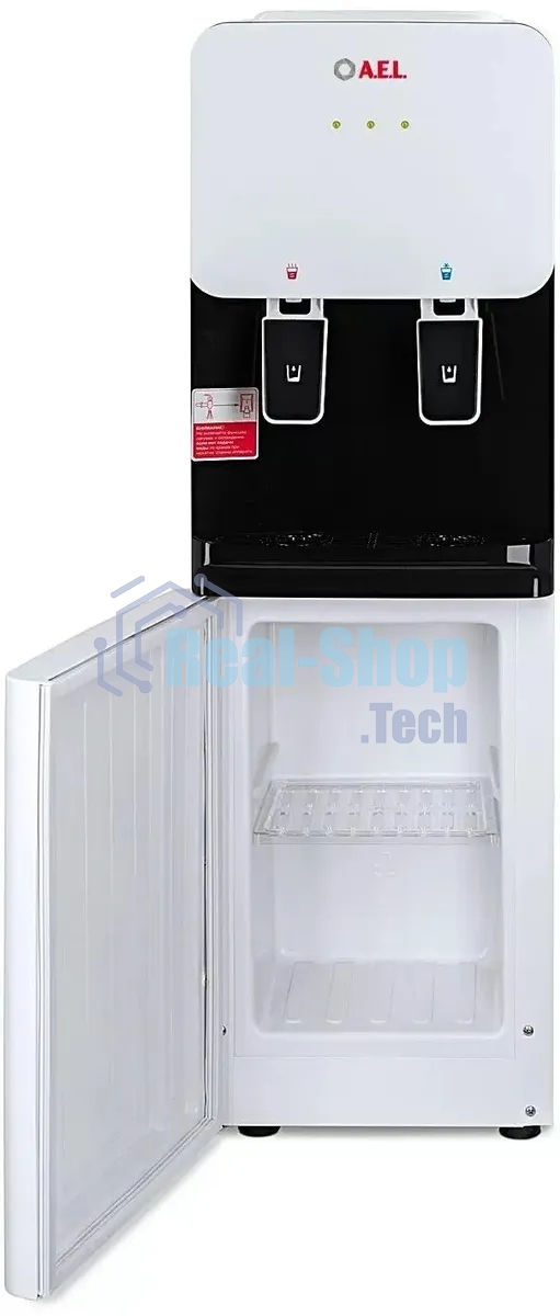 Кулер AEL LD-AEL-85c напольный электронный белый/черный