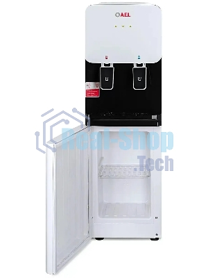 Кулер для воды AEL LD-AEL-85c, верхняя загрузка, нагрев 95 °С, охлаждение 8 °С, белый/черный