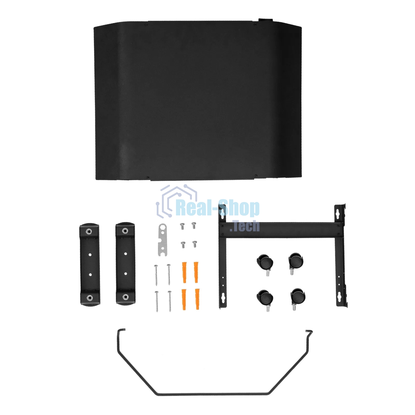 Конвектор Denzel XCE-1000B черный, 1000 Вт, 15 м2, термостат