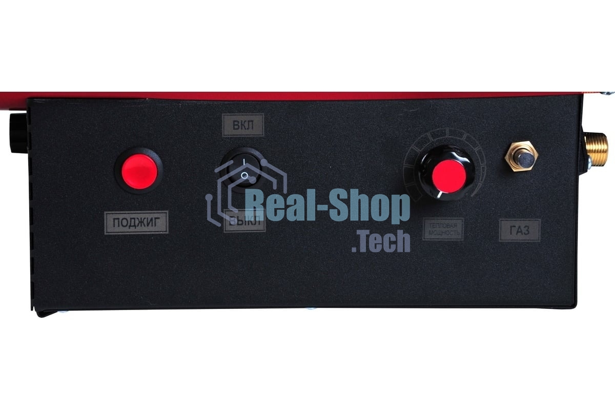 Тепловая пушка газовая Elitech ТП 30ГБ 30000Вт красный/черный