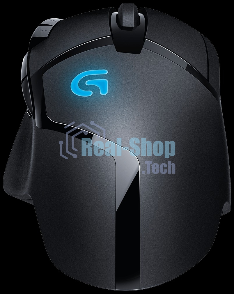 Мышь проводная Logitech G402 Hyperion Fury, черный, 4000 dpi, USB, кнопки - 8