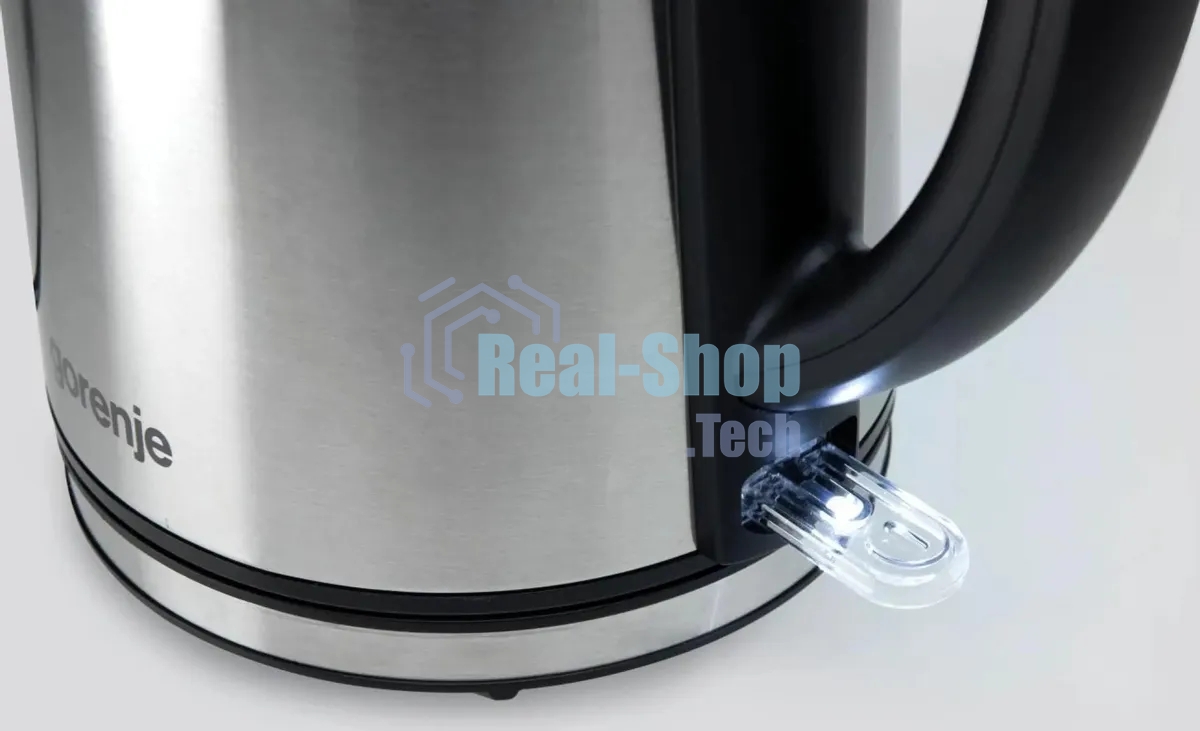 Чайник электрический Gorenje K15DWS 1.5л. 2200Вт нержавеющая сталь (корпус: нержавеющая сталь)