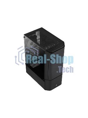 Компьютерный корпус MidTower Aerocool/Formula Quantum-G-BK-v2 черный без Б/п, ATX 3FRGb Fan on front panel