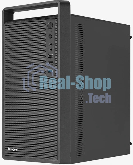 Компьютерный корпус MiniTower Aerocool/Formula CS-109-G-BK-v1 (mATX, USB3x1, USB2x2, 120мм RGb fan, без БП) (4711099472376)